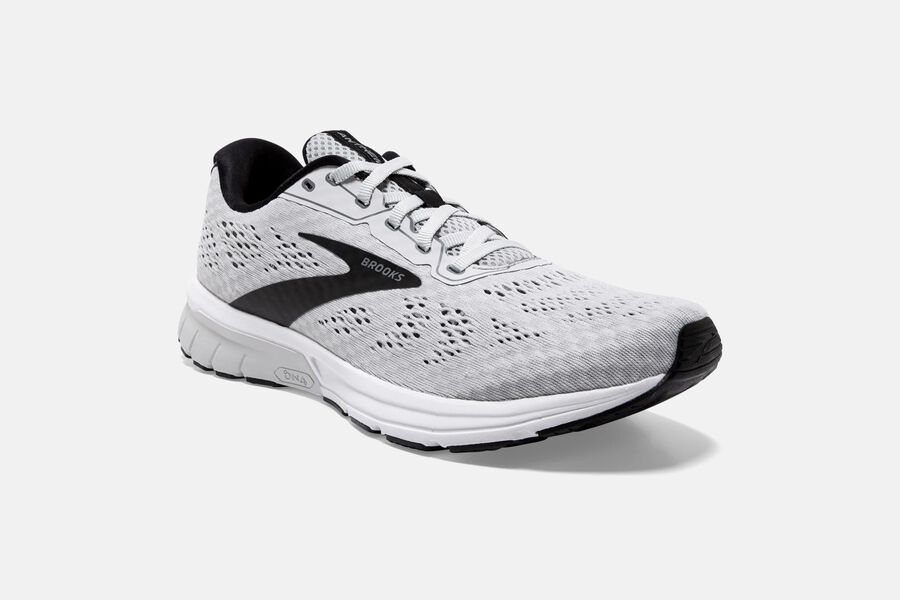 Brooks Running Shoes - Anthem 3 Road Mens - White/Black - KBX-976850